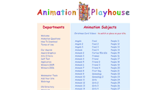 Desktop Screenshot of animationplayhouse.com